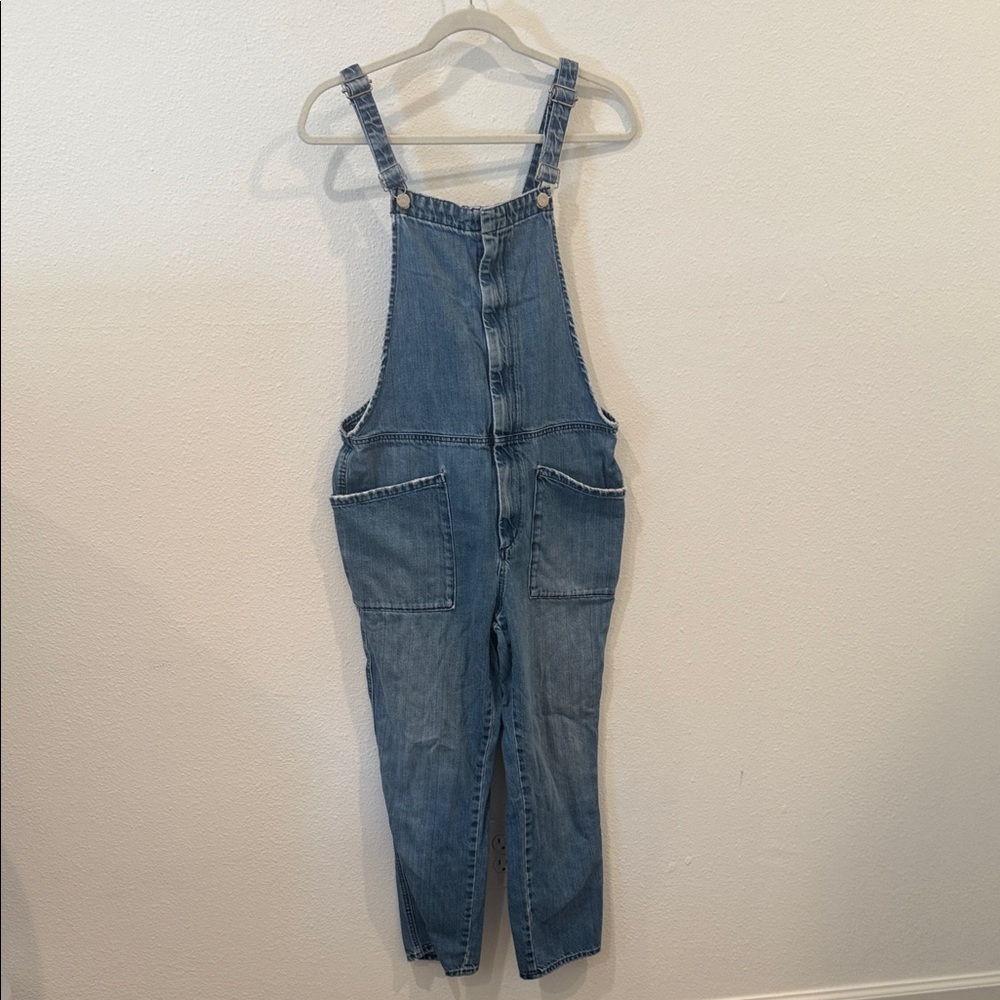 Madewell Blue Denim Jumpsuit